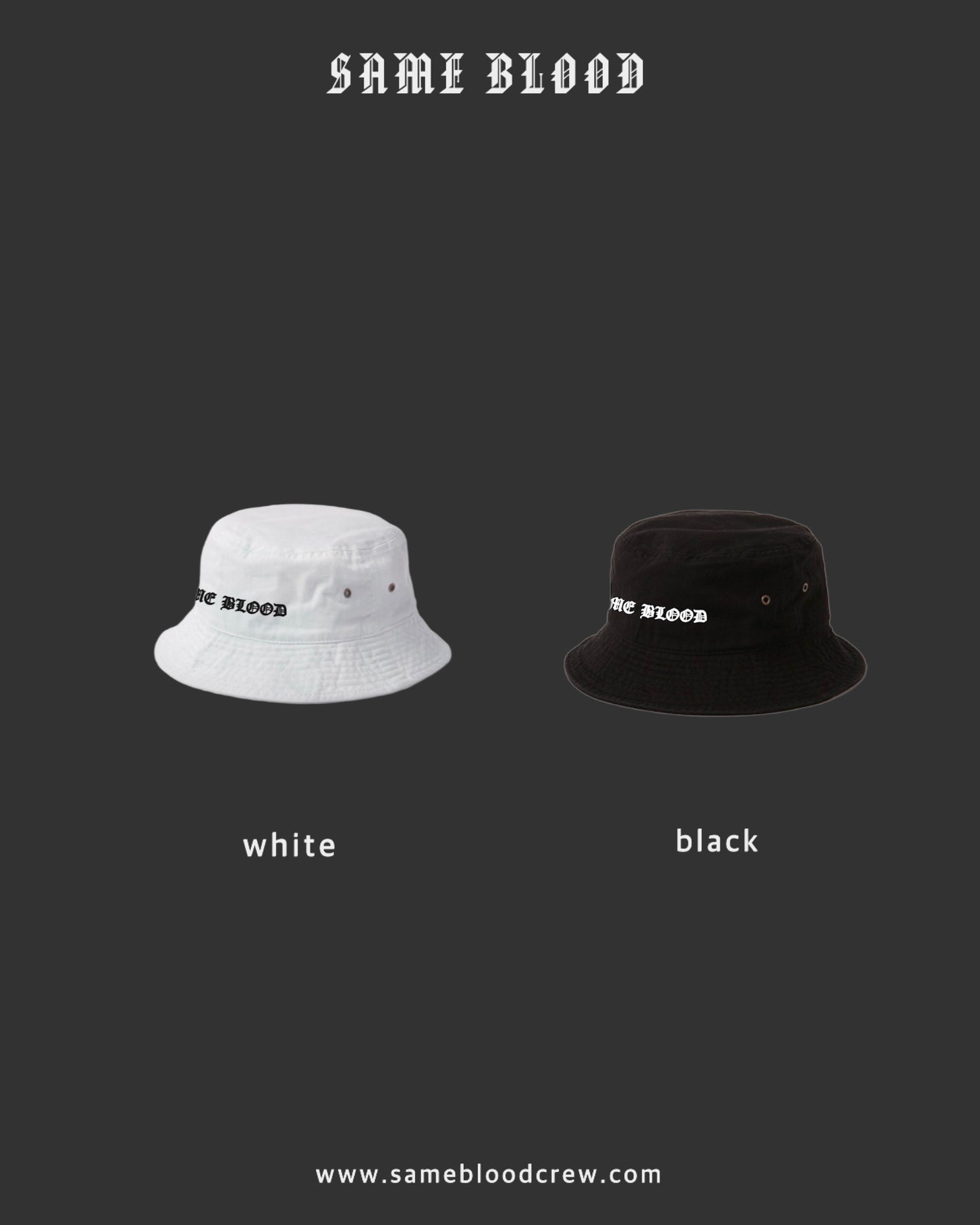 original bucket hat / white