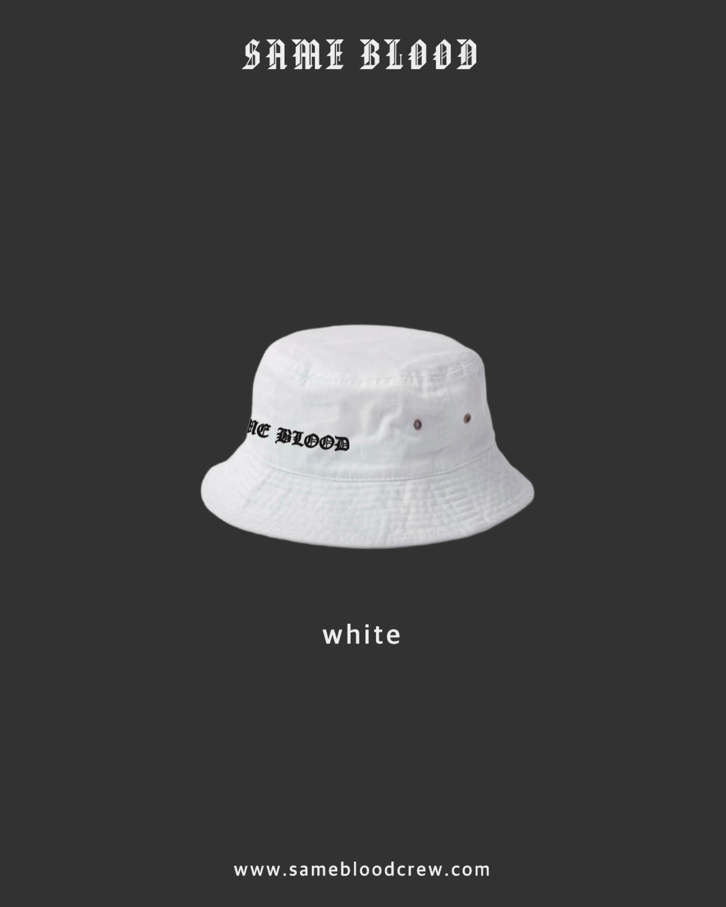 original bucket hat / white