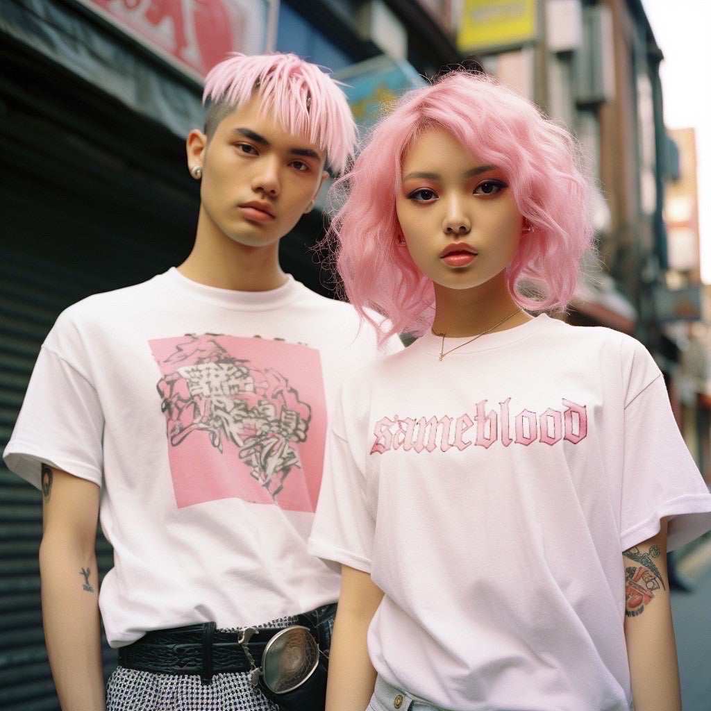 same blood  Basic Tee pink